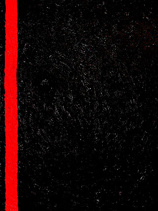 Who's Afraid of Cadmium Red Tide & Mars Black Sea (After Barnett Newman)  / 2003 - Satoshi Kinoshita