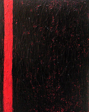 Who's Afraid of Cadmium Red Tide & Mars Black Sea (After Barnett Newman)/small / 2003 - Satoshi Kinoshita