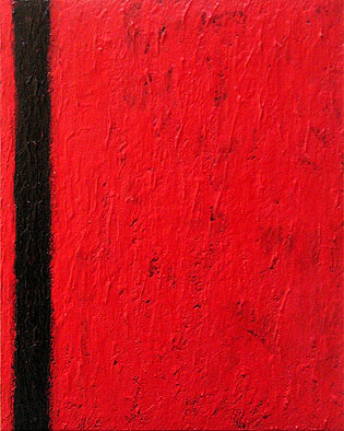 Who's Afraid of Mars Black Tide & Cadmium Red Sea (After Barnett Newman)/small / 2003 - Satoshi Kinoshita