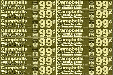 Campbell's Soup - 99c / 2002 - Satoshi Kinoshita